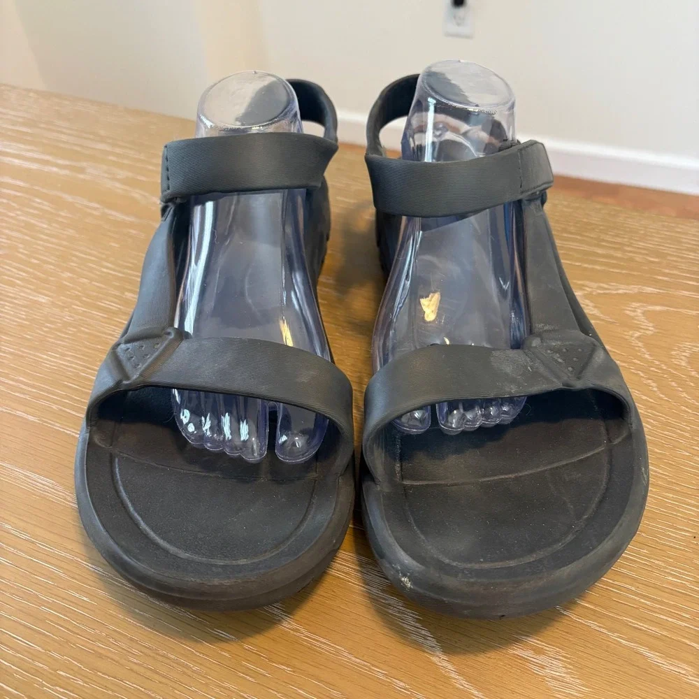 Teva‎ Hurricane Drift Sandals Mens Black Lightweight Water Friendly Size 12